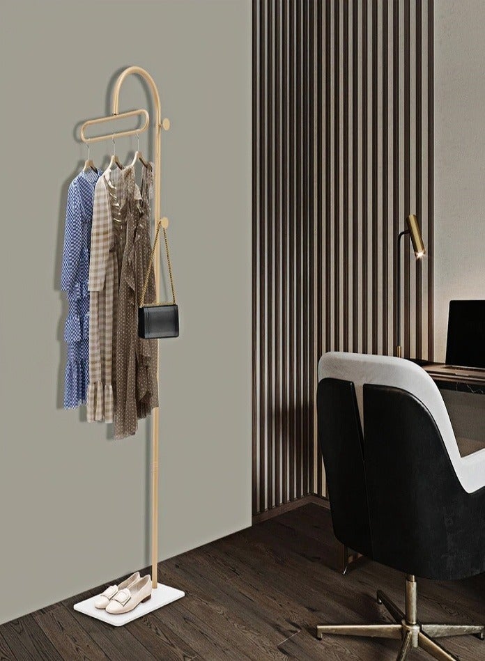 الكาน الملابس المستقل بالأساس من الرخام وبأقواس جانبية، منظم متعدد الاستخدامات بتركيب سهل للمدخل وغرفة النوم والمكتب - Image 4